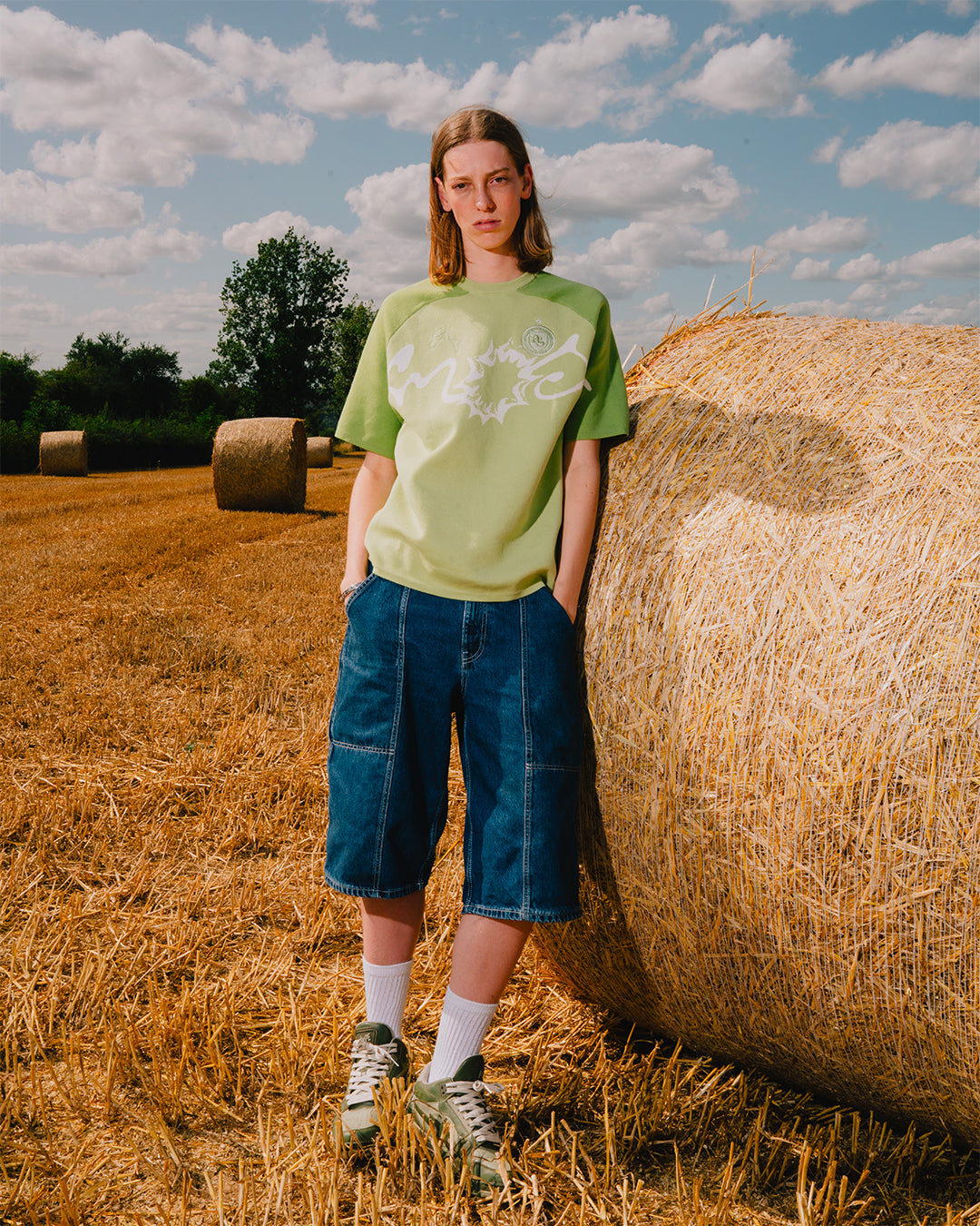 MATCHA KNITTED JERSEY